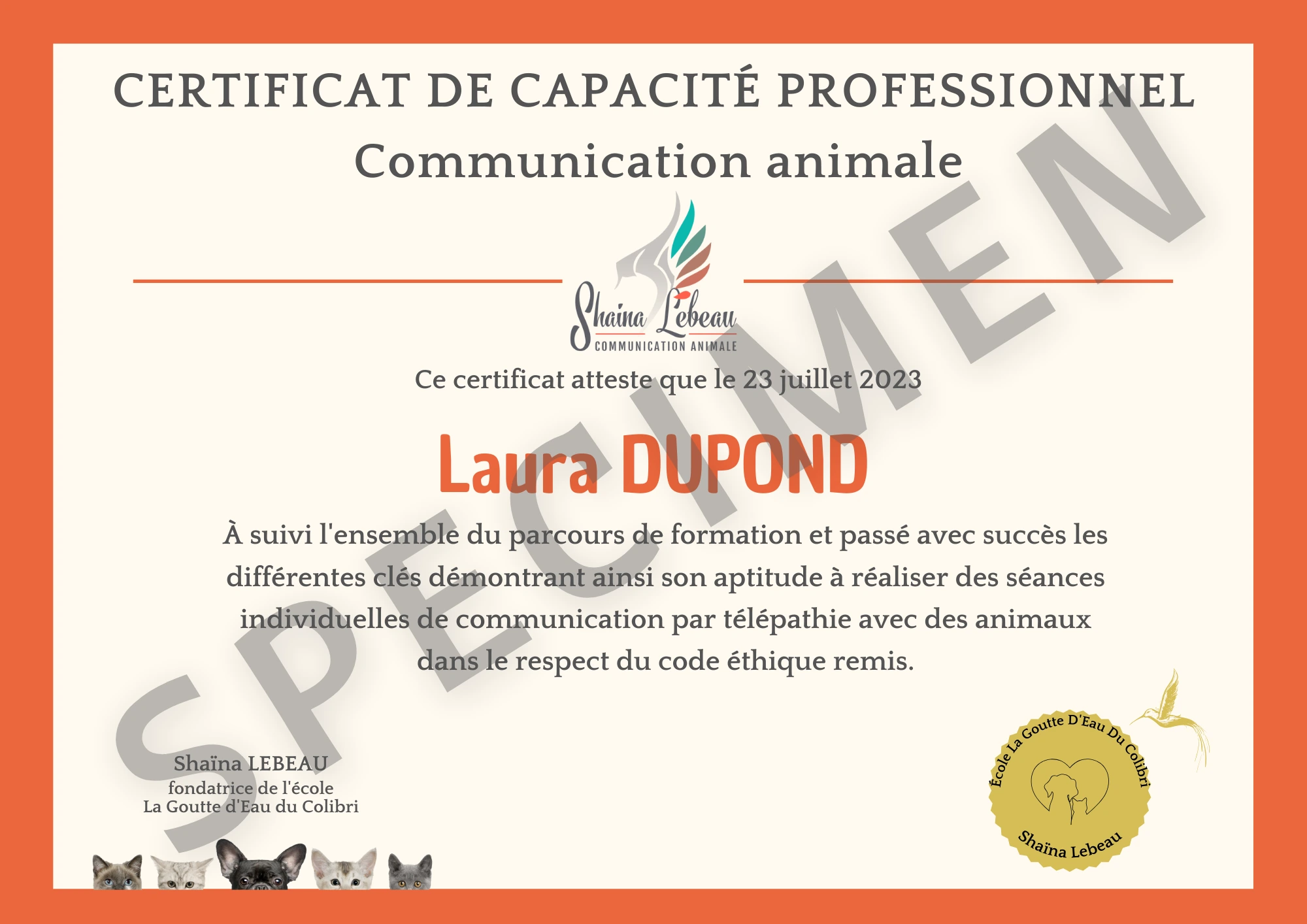 parcours professionnel devenir professionnel de la communication animale travailler avec les animaux
