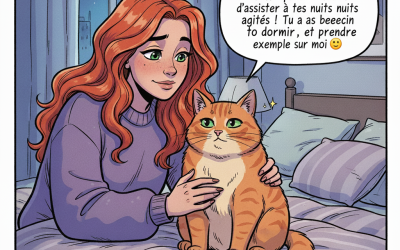 Extrait d’une séance de communication animale avec Ding Dong, Un magnifique chat âgé de 13 ans